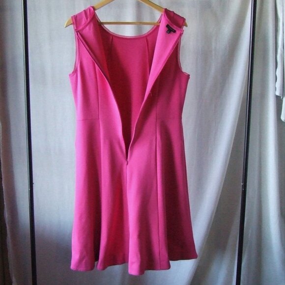 Talbots dress Barbie pink casual sleeveless size 12 summer feminine girlhoodcore - Picture 9 of 14